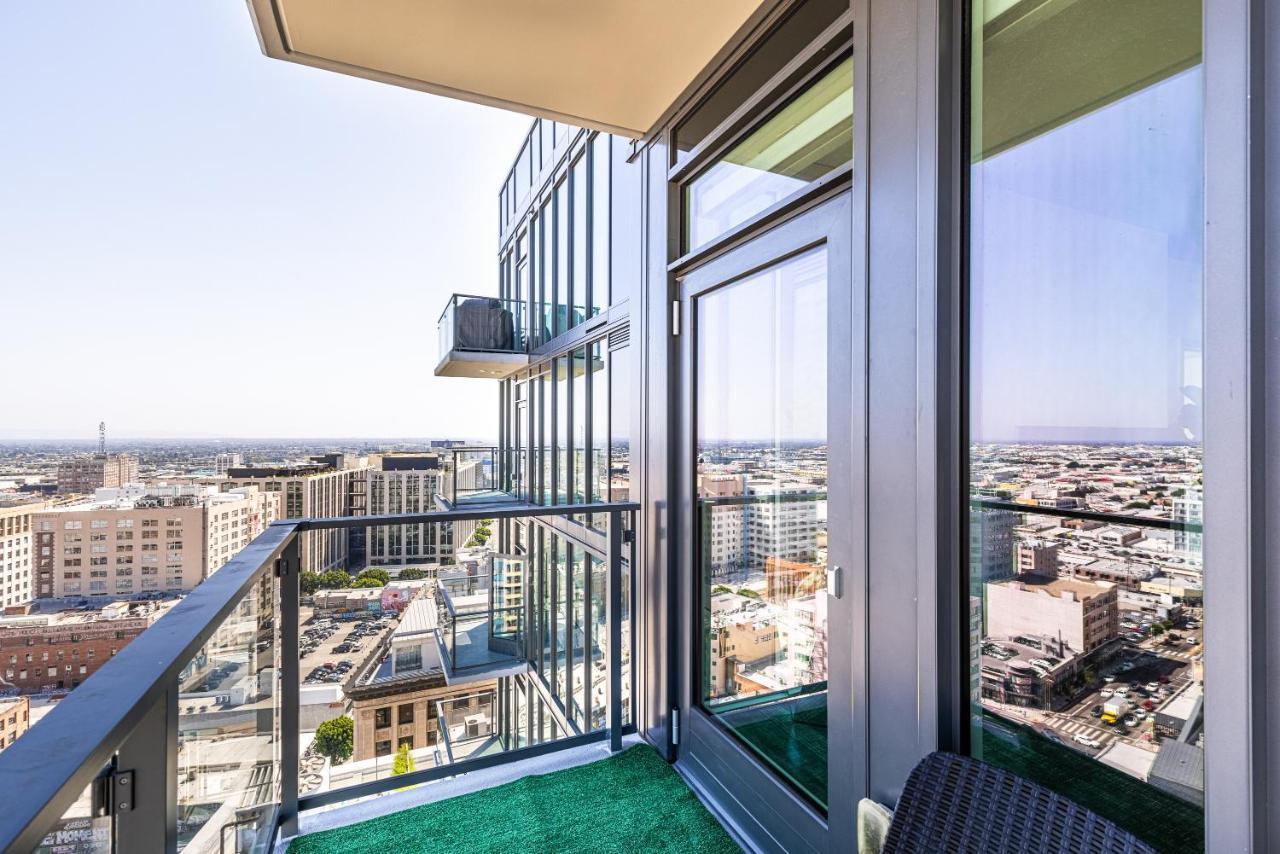 Top Floor High Rise 3 Bed Dtla Skyscraper Penthouse Los Angeles Buitenkant foto