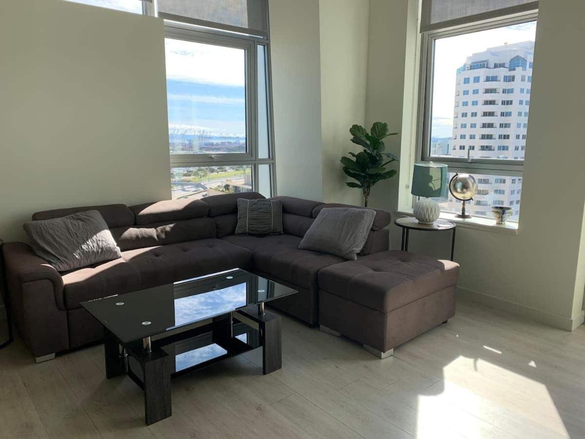 Top Floor High Rise 3 Bed Dtla Skyscraper Penthouse Los Angeles Buitenkant foto